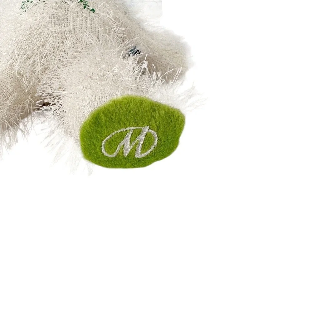 Microbear Collection White Plush Bear Jointed‎ Promotional Long Hair Toothpaste